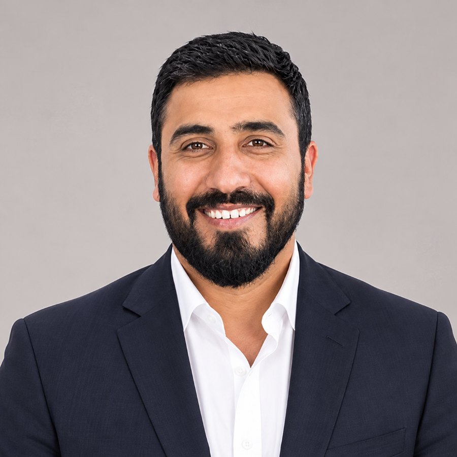 Portrait of Mansoor Ahmadzai, Head of Student Affairs